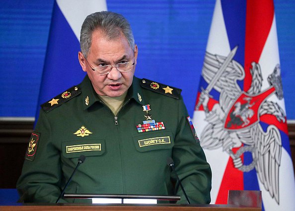 Министр обороны РФ Сергей Шойгу