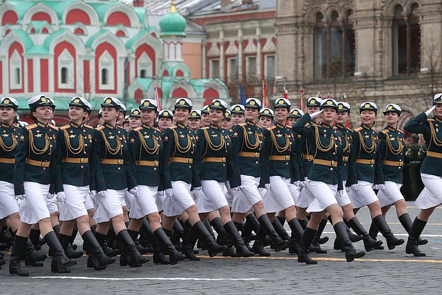 Парад в честь 76-й годовщины Победы в Великой Отечественной войне