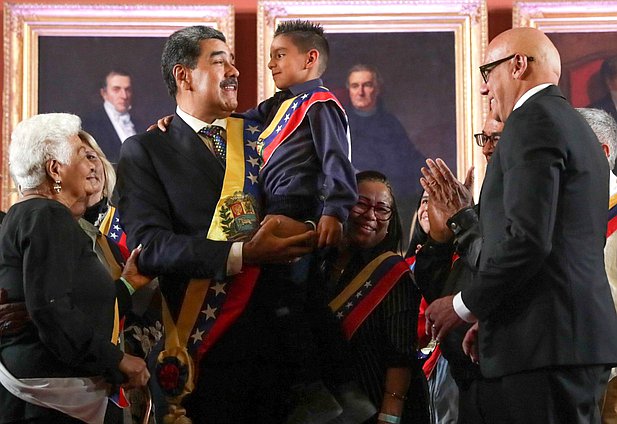 Inauguration ceremony of President-elect of the Bolivarian Republic of Venezuela Nicolás Maduro