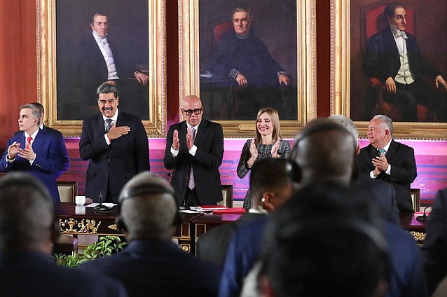 Inauguration ceremony of President-elect of the Bolivarian Republic of Venezuela Nicolás Maduro