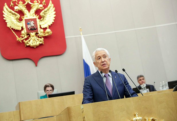 Руководитель фракции «Единая Россия» Владимир Васильев
