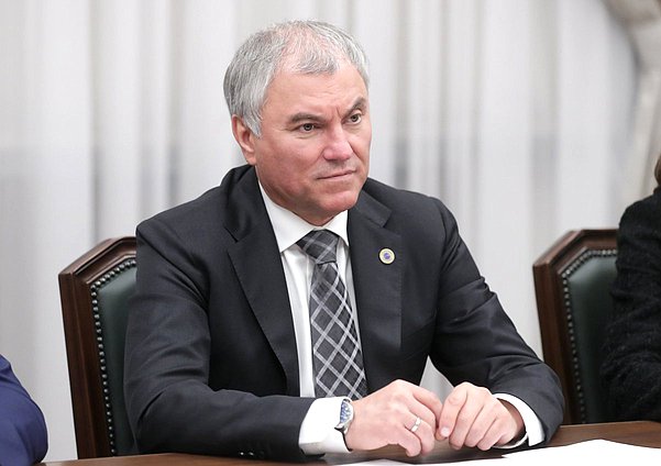 Jefe de la Duma Estatal Vyacheslav Volodin