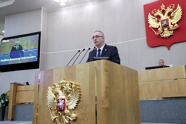 Председатель Народного Совета ДНР Владимир Бидевка