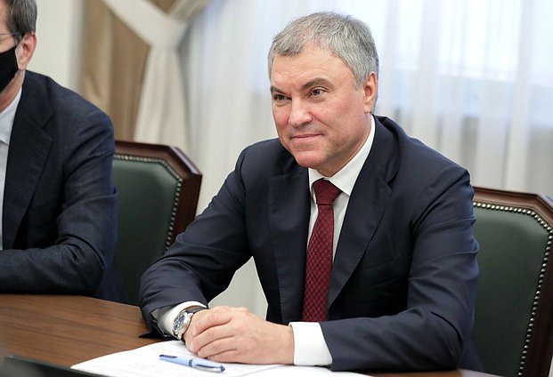 Chairman of the State Duma Viacheslav Volodin