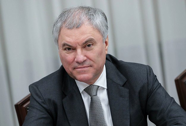 Chairman of the State Duma Vyacheslav Volodin