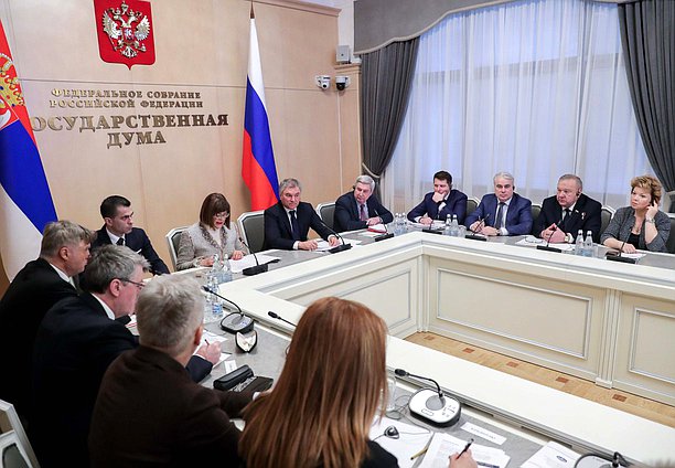 5th meeting of the Inter-Parliamentary Commission of the State Duma and the National Assembly of the Republic of Serbia