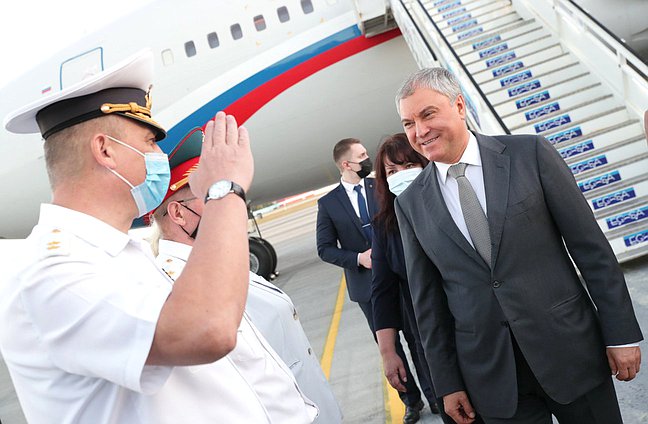 Chairman of the State Duma Vyacheslav Volodin