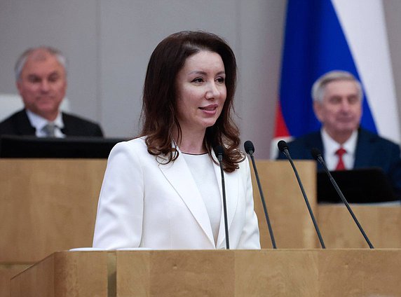 Кандидат на должность заместителя Председателя Правительства РФ – Руководителя Аппарата Правительства РФ Ирина Окладникова