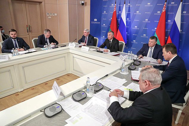 The 59th session of the Parliamentary Assembly of the Union of Belarus and Russia via videoconference