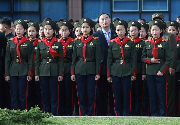 Церемония открытия Мемориального комплекса и Музея боевых подвигов героев зарубежной военной операции