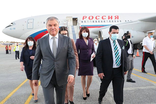 Chairman of the State Duma Vyacheslav Volodin