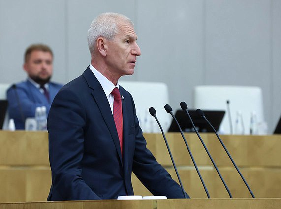 Председатель Комитета по физической культуре и спорту Олег Матыцин