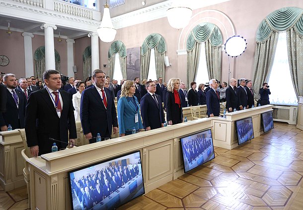 Заседание Совета законодателей при Федеральном Собрании РФ