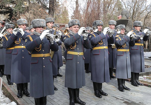 Церемония прощания с руководителем фракции ЛДПР Владимиром Жириновским
