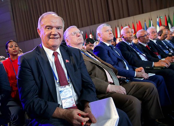 Leader of CPRF faction Gennady Zyuganov