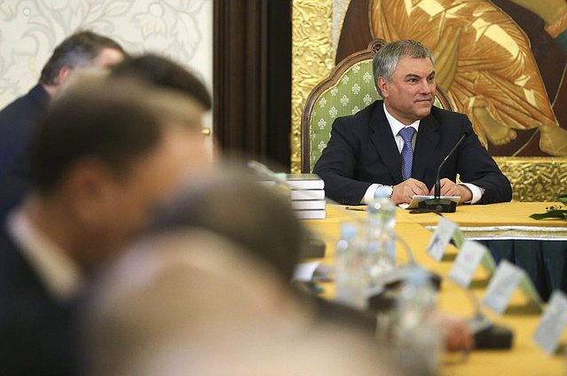Председатель Государственной Думы Вячеслав Володин