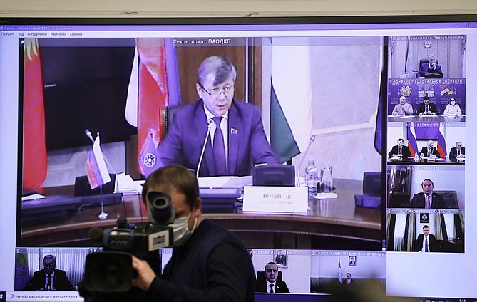 Videoconference of the State Duma Commission on the Investigation of Foreign Interference in Russia’s Internal Affairs with the CSTO PA Standing Commission on Political Affairs and International Cooperation