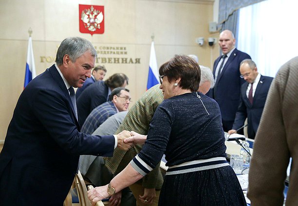 Председатель Государственной Думы Вячеслав Володин