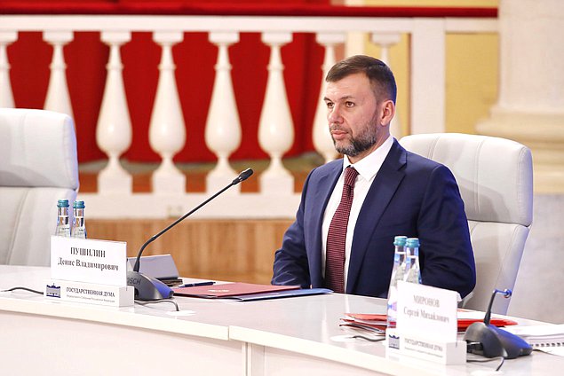 Глава Донецкой Народной Республики Денис Пушилин
