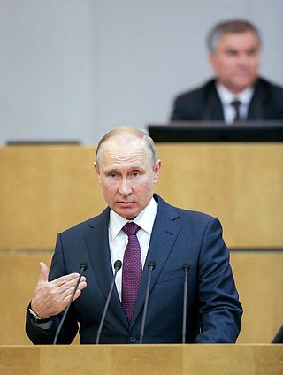 Президент РФ Владимир Путин