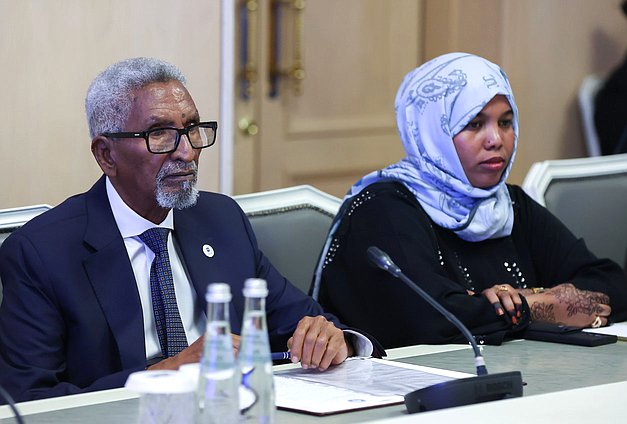 Speaker of the Senate of the Federal Parliament of the Federal Republic of Somalia Abdi Hashi Abdullahi