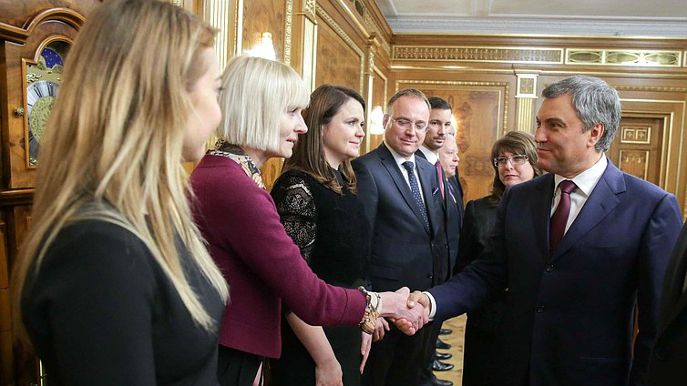 Председатель Государственной Думы Вячеслав Володин. Марат Абулхатин/Фотослужба Государственной Думы