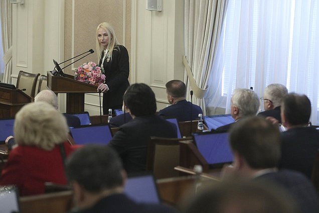 Awarding the Order of Friendship to member of the Parliament of Moldova Marina Tauber