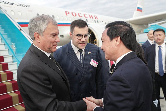 Visita oficial del Jefe de la Duma Estatal, Vyacheslav Volodin, a la República Socialista de Vietnam