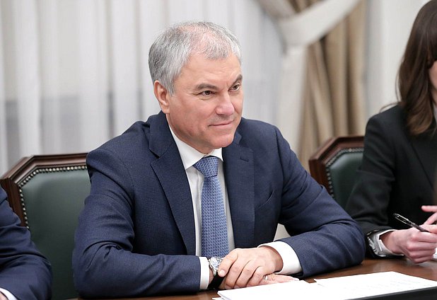 Jefe de la Duma Estatal Vyacheslav Volodin