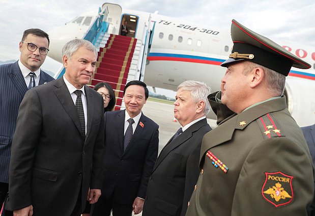 Visita oficial del Jefe de la Duma Estatal, Vyacheslav Volodin, a la República Socialista de Vietnam