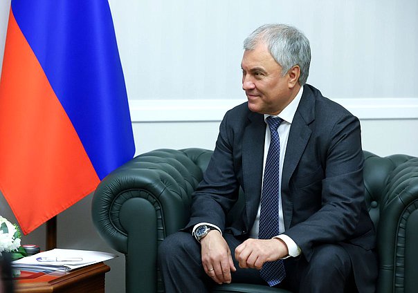 Jefe de la Duma Estatal Vyacheslav Volodin
