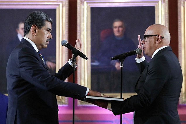 Inauguration ceremony of President-elect of the Bolivarian Republic of Venezuela Nicolás Maduro