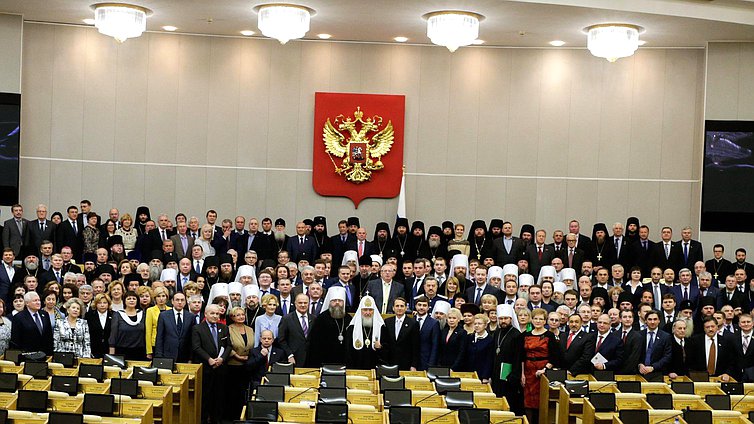 Торжественное открытие третьих Рождественских Парламентских встреч.