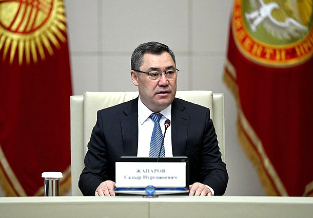 Президент Киргизской Республики Садыр Жапаров