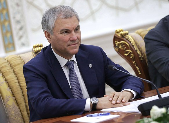 Chairman of the State Duma Viacheslav Volodin