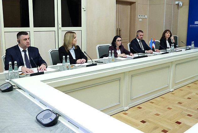 First meeting of the Commission on Cooperation between the State Duma and the National Assembly of the Republic of Srpska (Bosnia and Herzegovina)