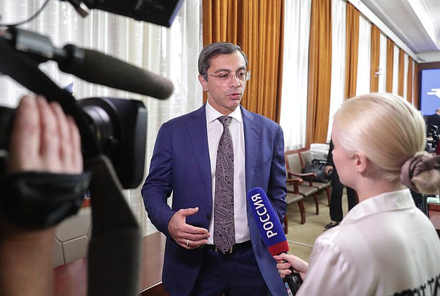 Visita oficial del Jefe de la Duma Estatal, Vyacheslav Volodin, a Mongolia. 
Segundo día