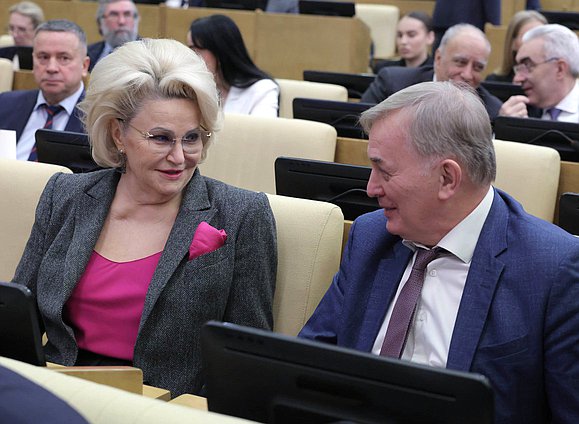 Председатель Комитета по защите семьи, вопросам отцовства, материнства и детства Нина Останина