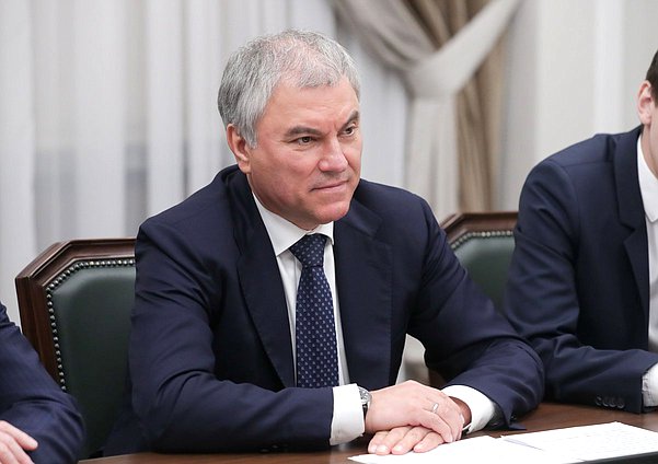 Jefe de la Duma Estatal Vyacheslav Volodin