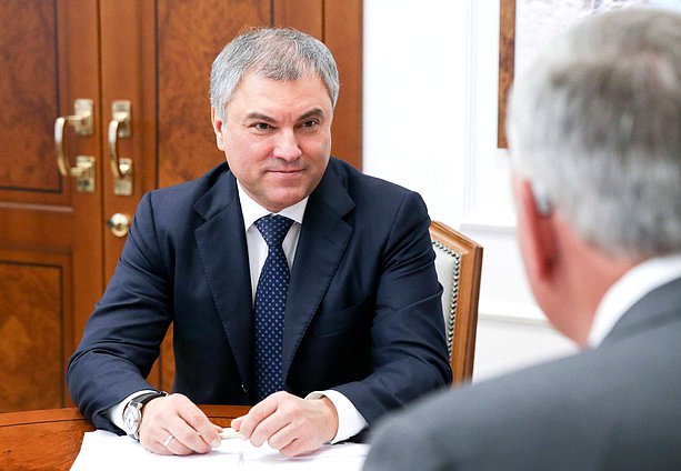 Chairman of the State Duma Viacheslav Volodin