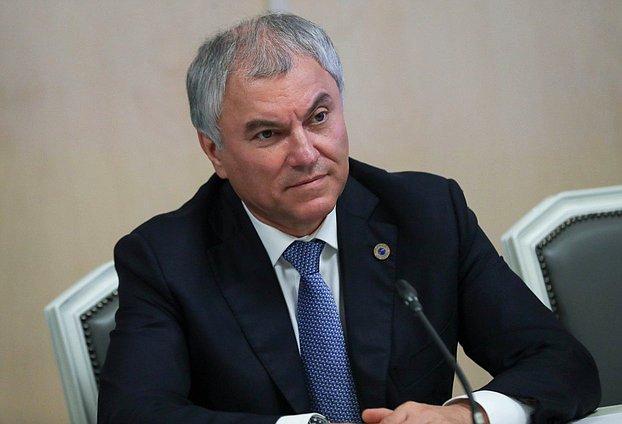 El Jefe de la Duma Estatal Vyacheslav Volodin