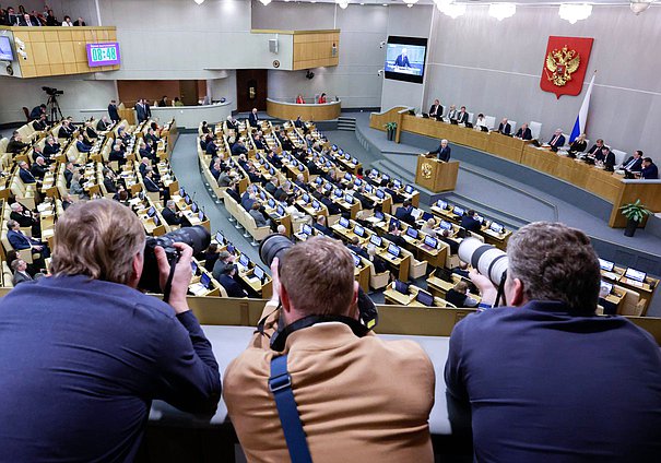 Первое пленарное заседание десятой сессии VIII созыва Государственной Думы (13.01.2026)