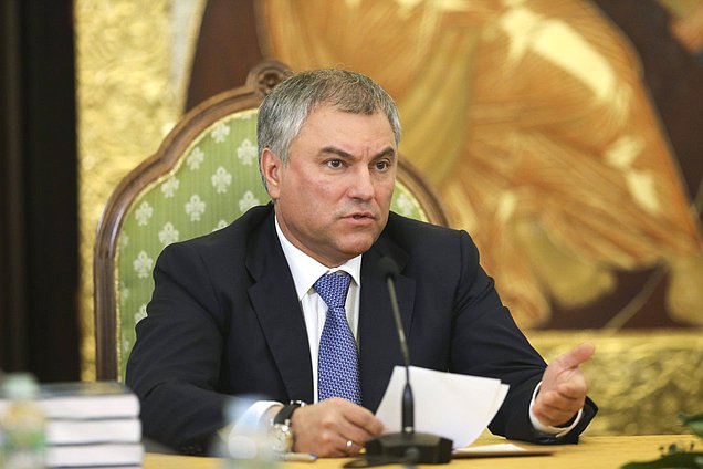 Председатель Государственной Думы Вячеслав Володин