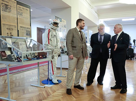 Открытие выставки «Человек Страны Советов в Космосе!»
