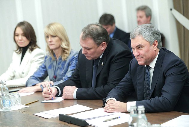 Chairman of the State Duma Viacheslav Volodin