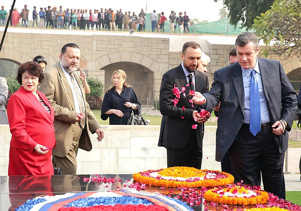 Chairwoman of the Committee on Issues of Family, Women and Children Tamara Pletneva, First Deputy Chairman of the Committee on Issues of Nationalities Shamsail Saraliev and Chairman of the Committee on International Affairs Leonid Slitskiy