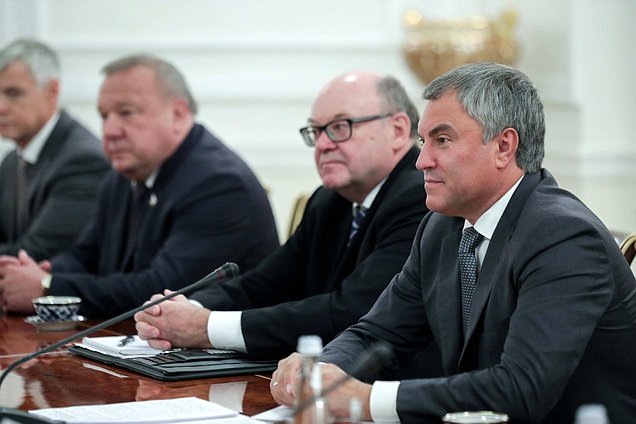 Chairman of the State Duma Viacheslav Volodin