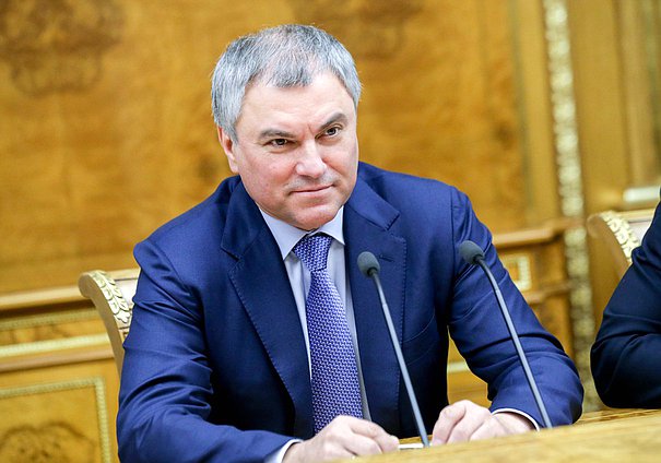 Chairman of the State Duma Viacheslav Volodin