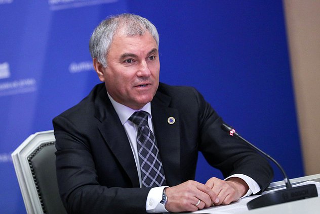 El Jefe de la Duma Estatal Vyacheslav Volodin