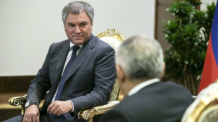 Chairman of the State Duma Viacheslav Volodin